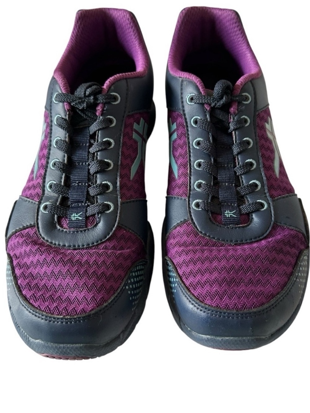 KURU QUANTUM WIDE STABILITY ELECTRIC GRAPE SNEAKERS SIZE 7 Athletic Comfort
